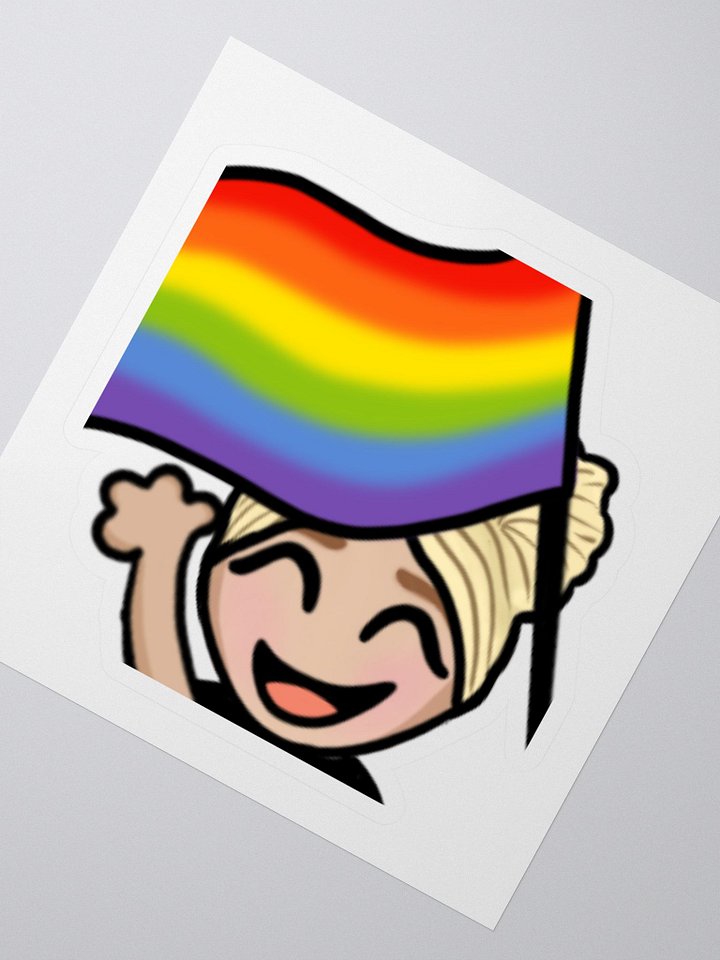 Pride Flag Sticker product image (2)