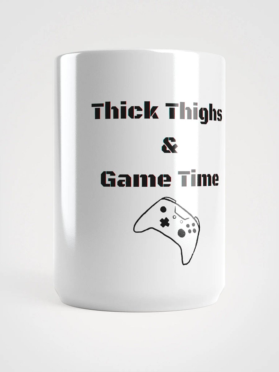Thick Thighs and Game Time Mug product image (5)
