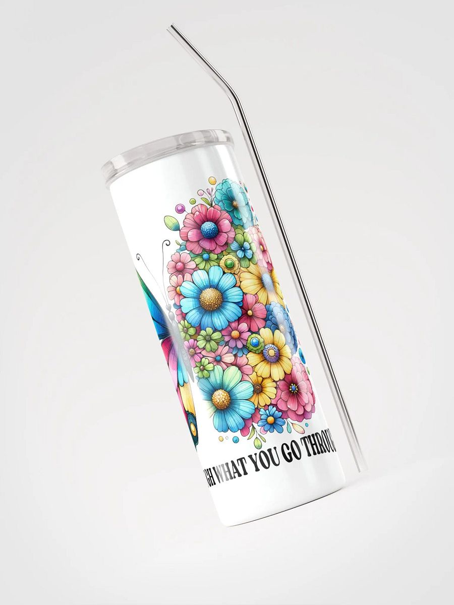 Butterfly Blossoms: Grow Through Tumbler product image (4)