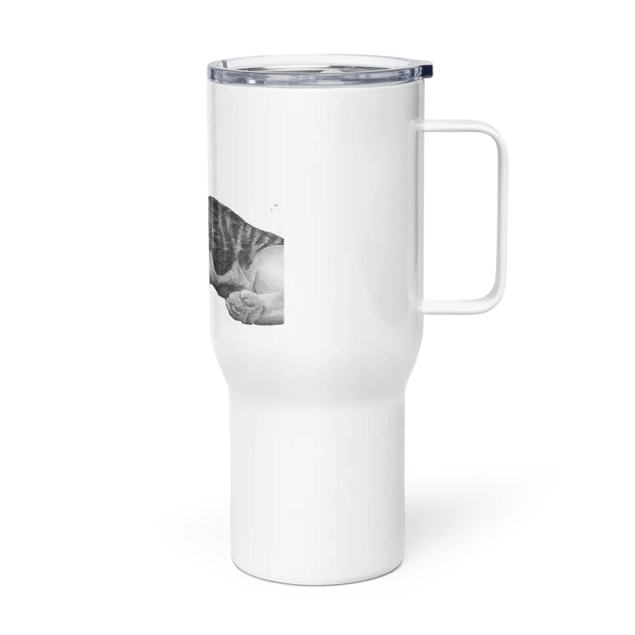 Cat Drawing Travel Cup product image (3)