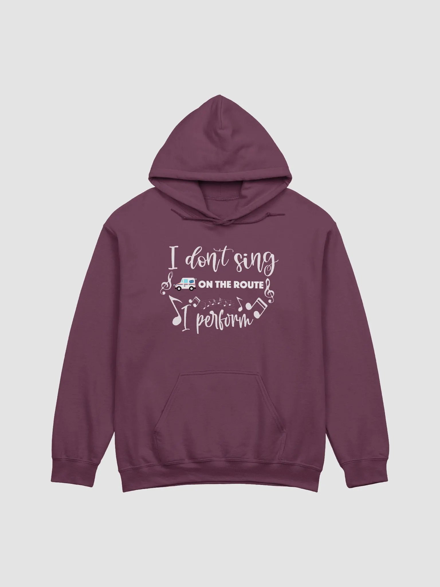 PERFORM ON THE ROUTE UNISEX HOODIE product image (5)