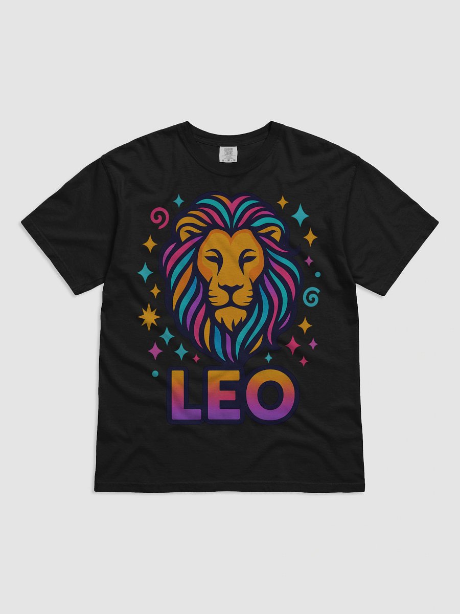 Leo Zodiac Sign T-Shirt – Bold & Radiant Star Sign Design product image (1)