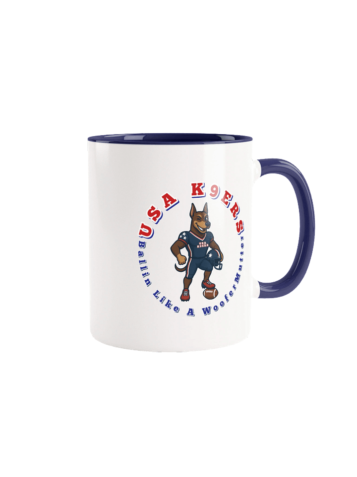 Doberman USA K9ERS Football Mug product image (2)