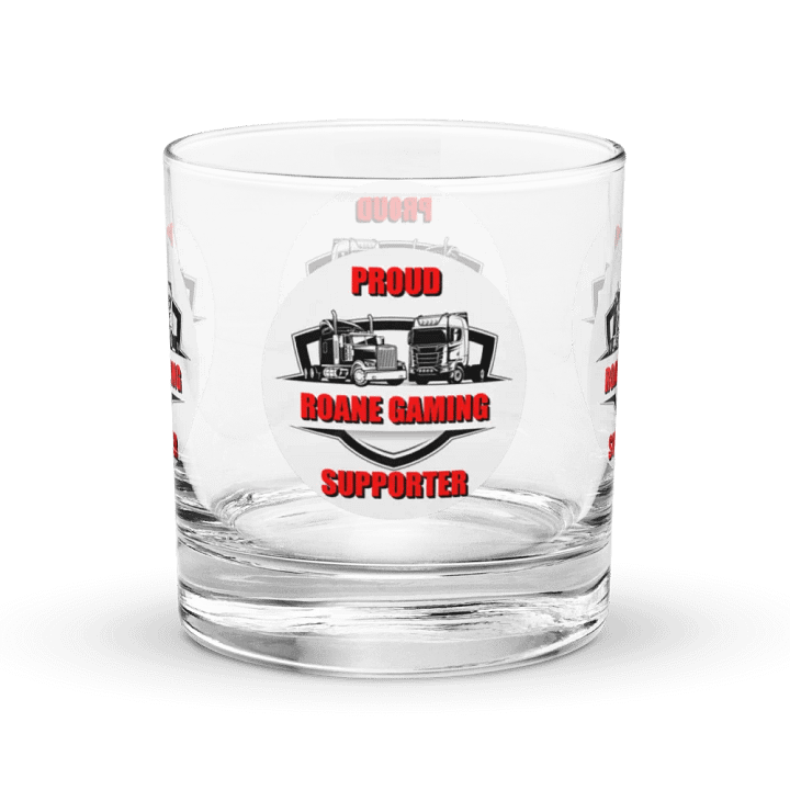 Proud Roane Gaming Supporter Rock Glass product image (2)