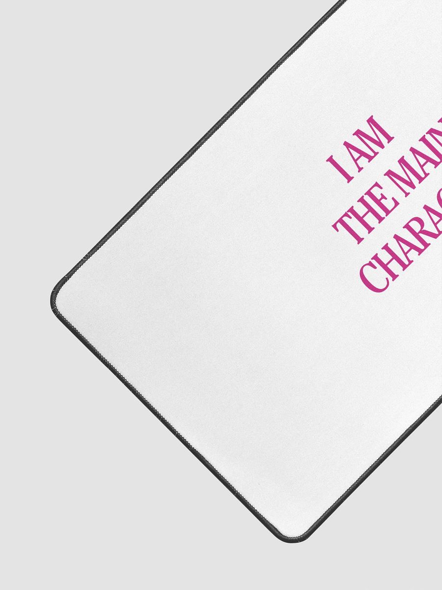Bold Pink 'Main Character' Desk Mat product image (3)
