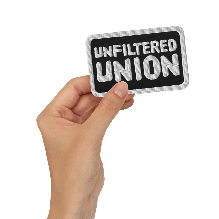 Unfiltered Union Patch product image (2)