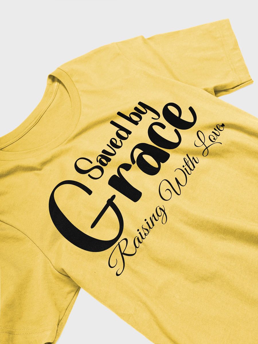 Saved By Grace, Bella Canvas T-shirt. product image (3)