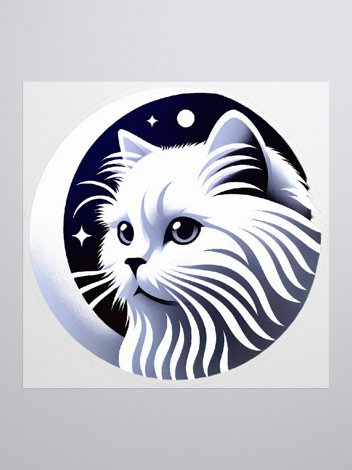 Kiss Cut Stickers: Cat Cognition Logo product image (1)