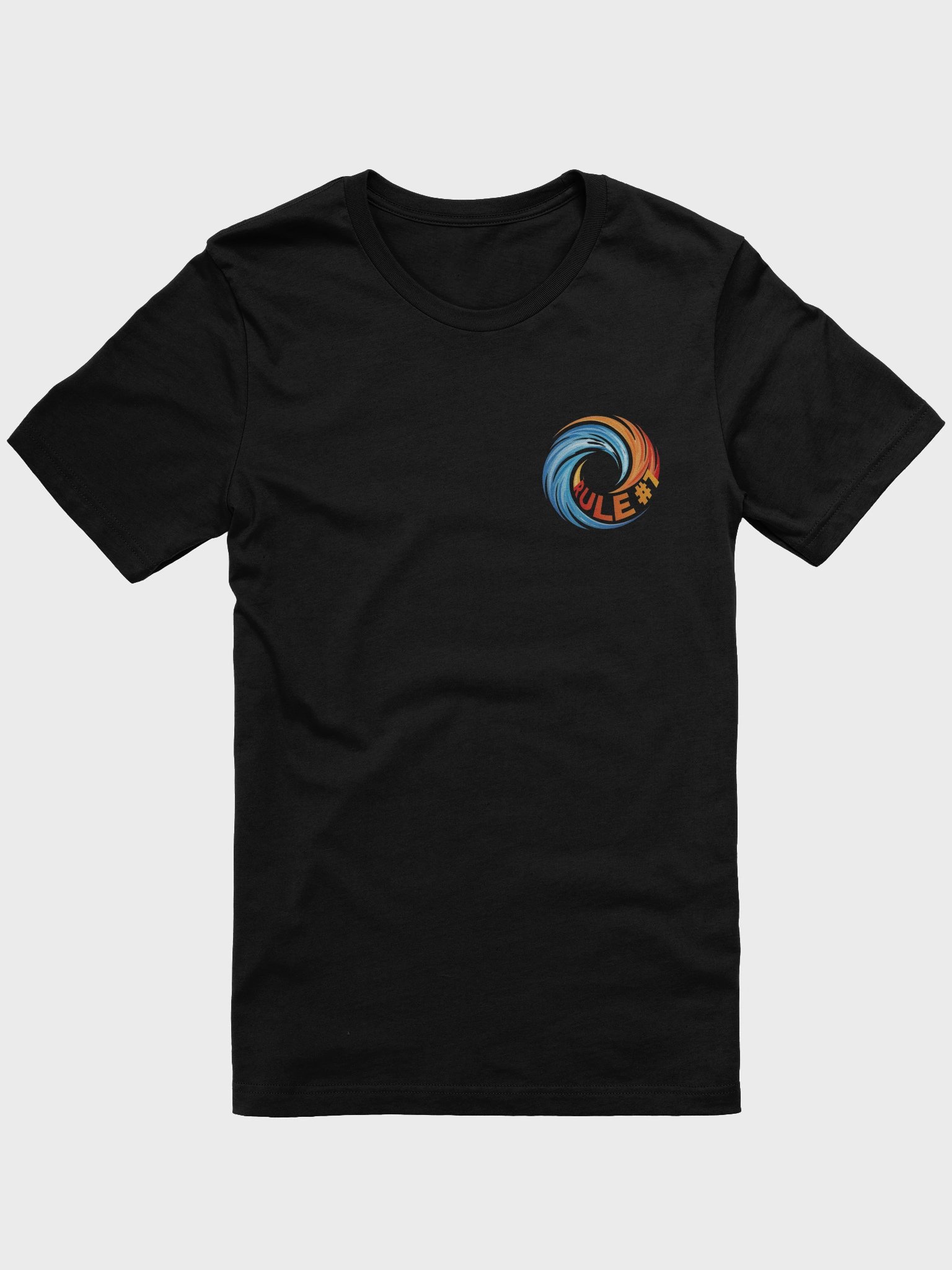 Rule # 7 Women's T-Shirt Blue and Orange product image (2)