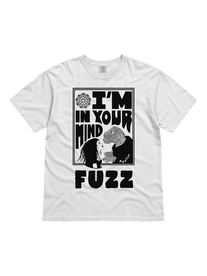I'M IN YOUR MIND FUZZ T-SHIRT (WHITE) product image (2)