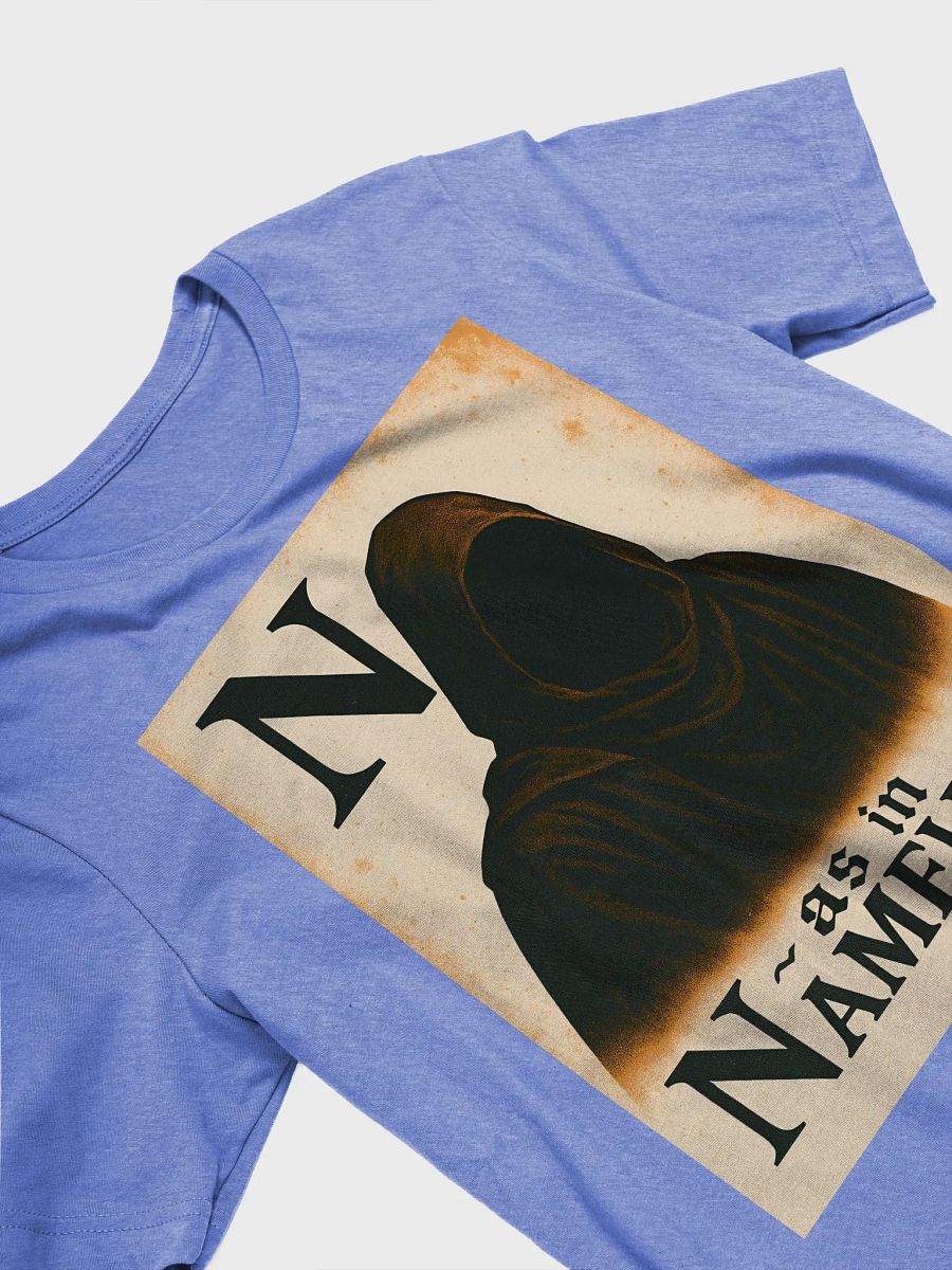 N as in nameless t-shirt product image (75)