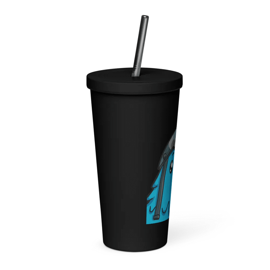 Battle Chicken Pog Tumbler with Straw product image (4)