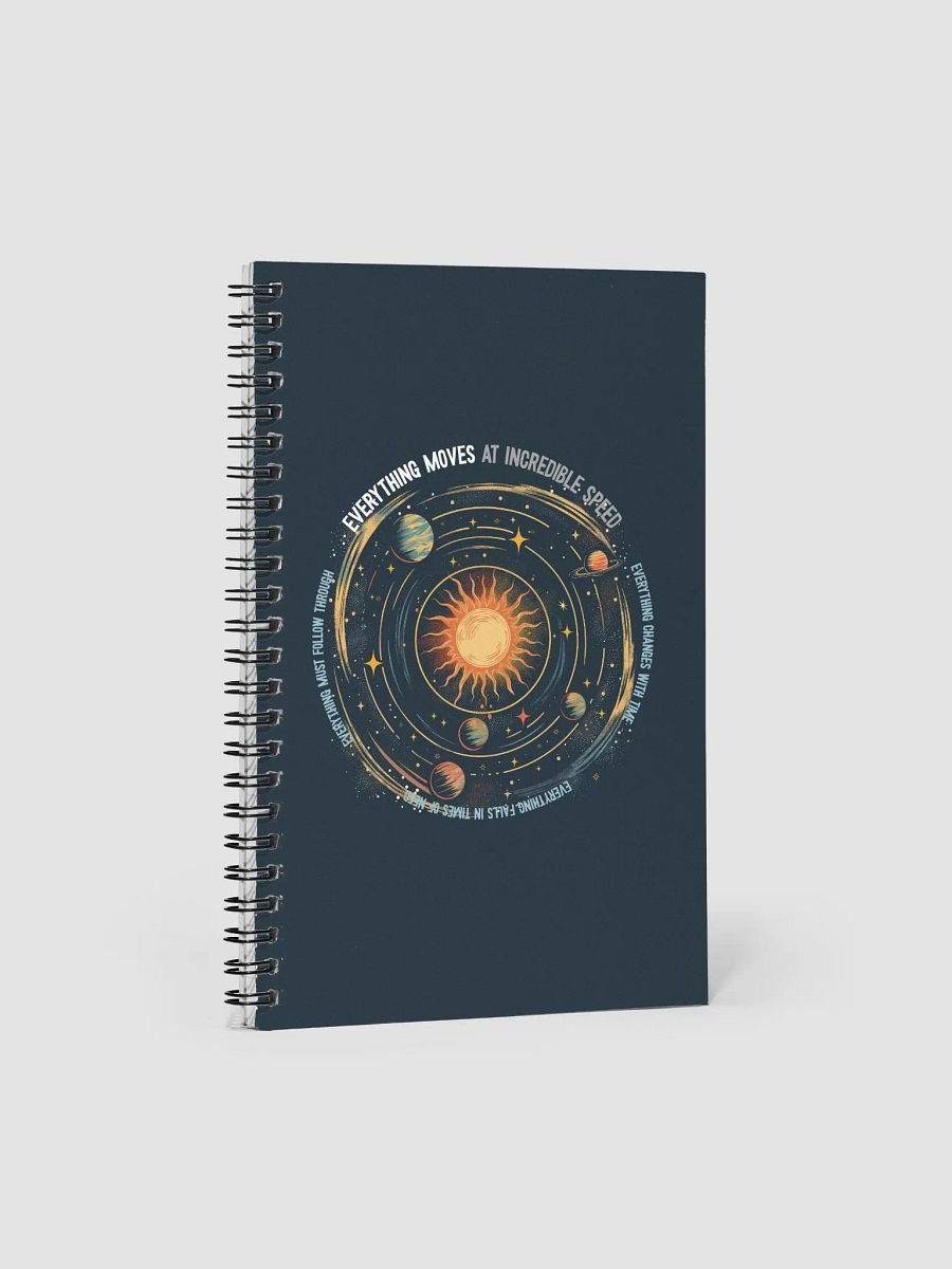 'Everything Moves' Notebook product image (1)