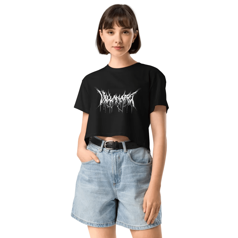 Villanarei Metal Logo Crop Tee product image (12)