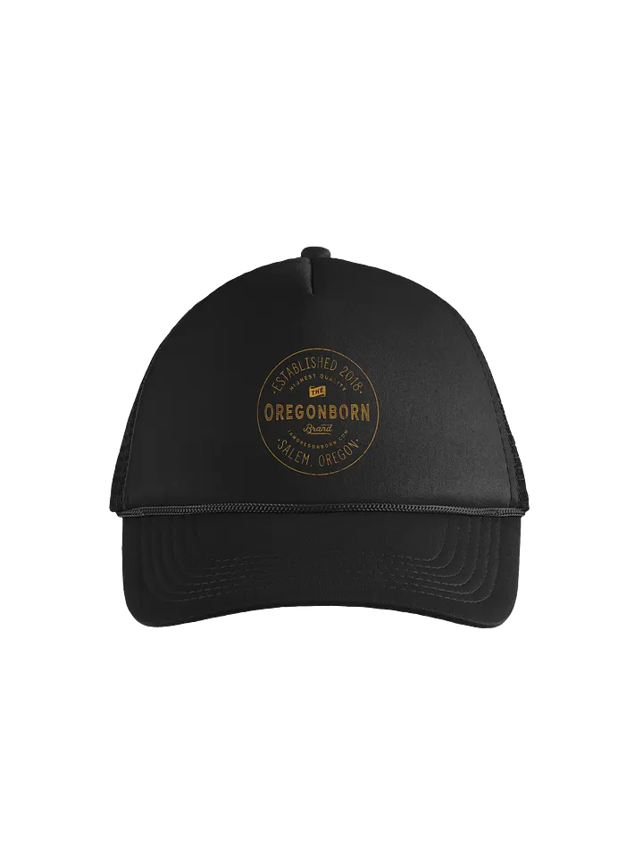 The Oregon Born Brand Foam Trucker Hat product image (1)