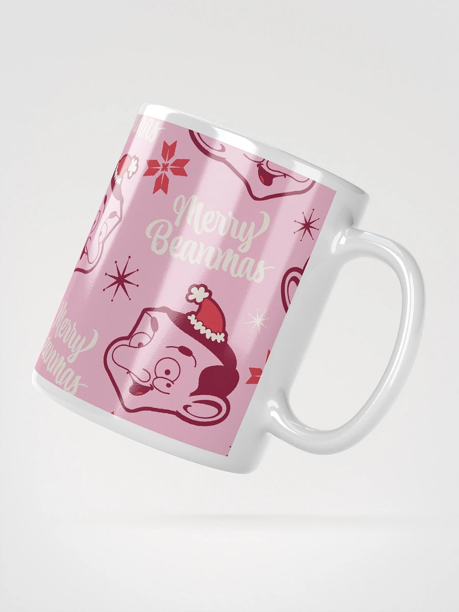 Merry Beanmas pink mug product image (2)