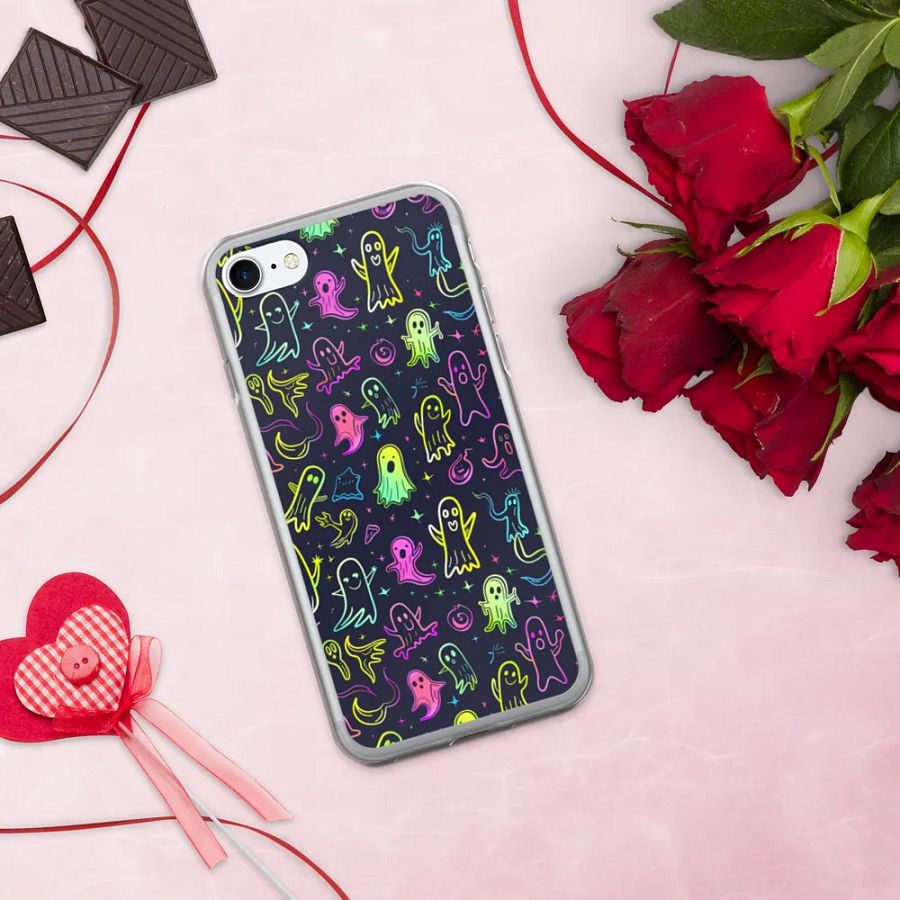 Funny Neon Ghost Case For Iphone product image (9)