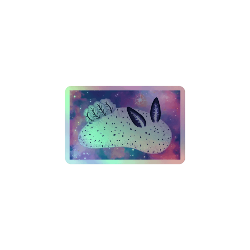 Sea Slugs: Set 1 - Holographic Sea Bunny Sticker product image (3)