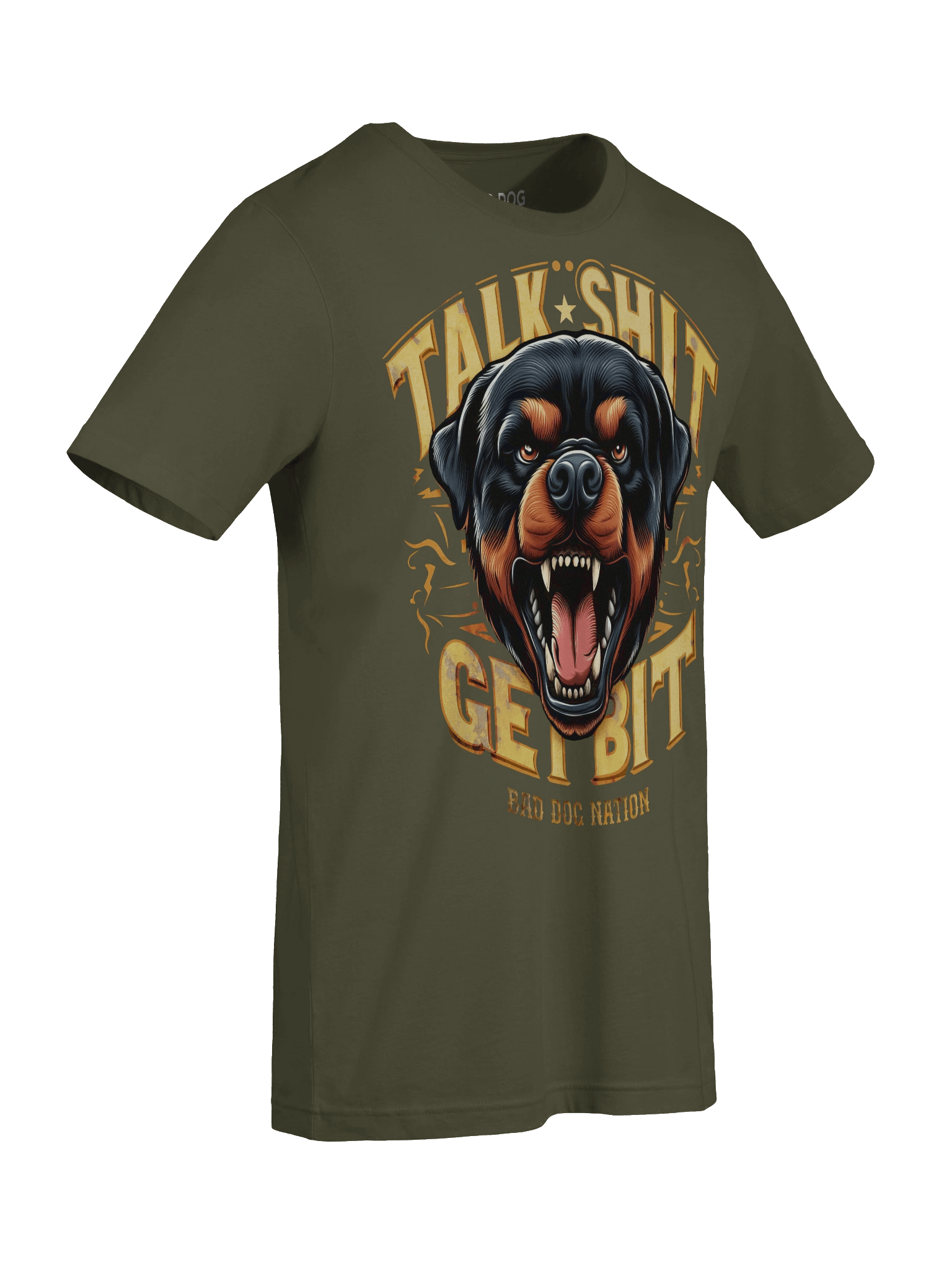 Rottweiler - Talk Sh#t Get Bit - PREMIUM ADULT UNISEX T-SHIRT product image (3)