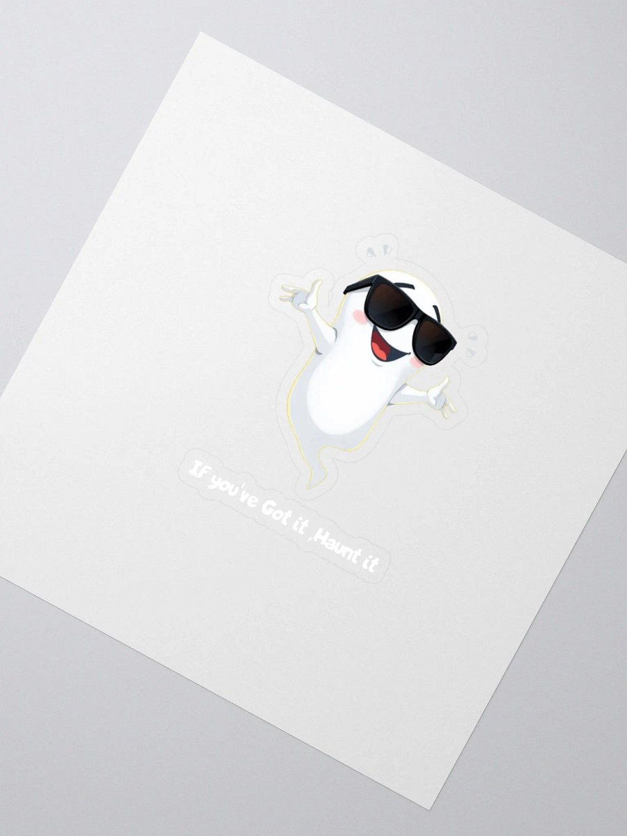 Spooky Happy Ghost Stickers product image (2)