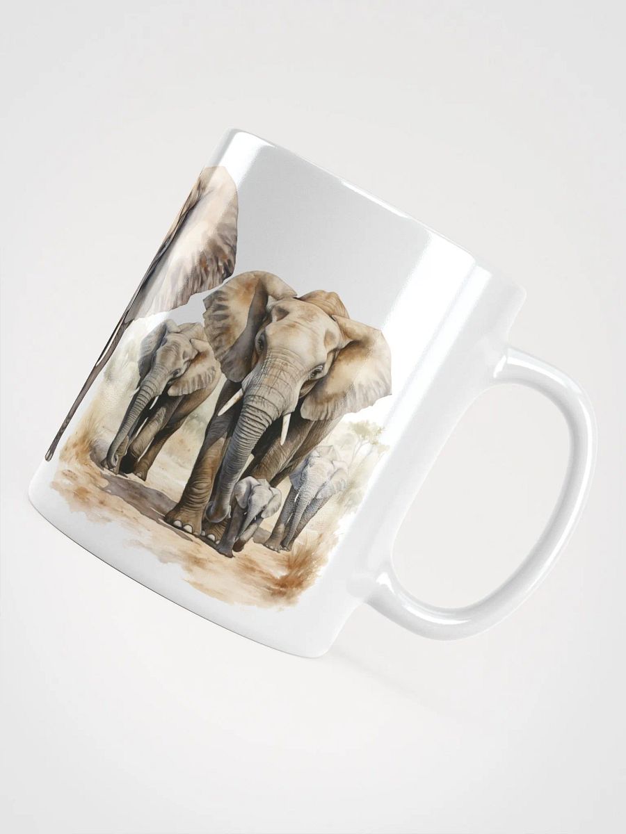 Elephant Parade White Glossy Mug product image (6)