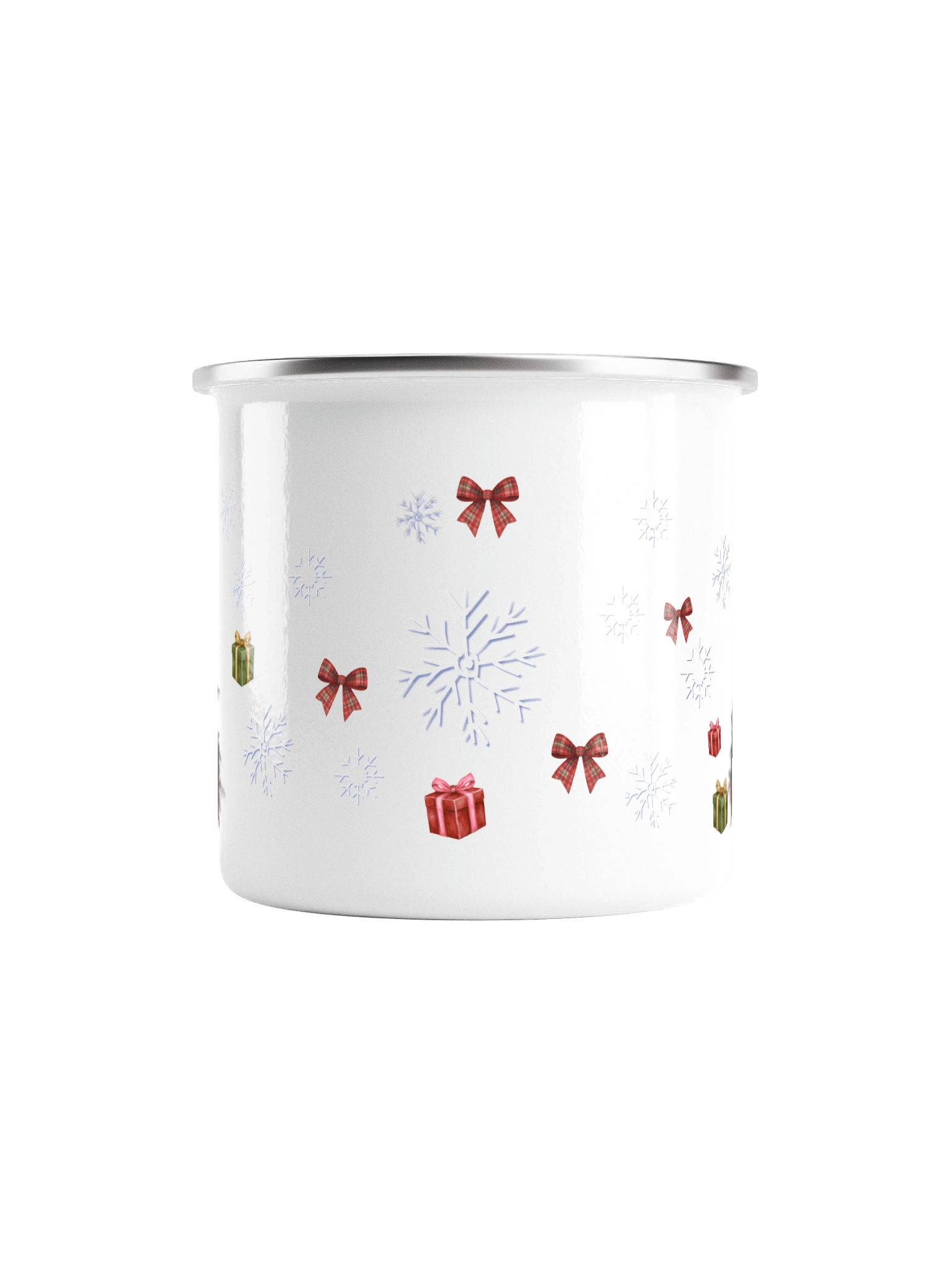 Festive Christmas Tree Enamel Mug product image (2)