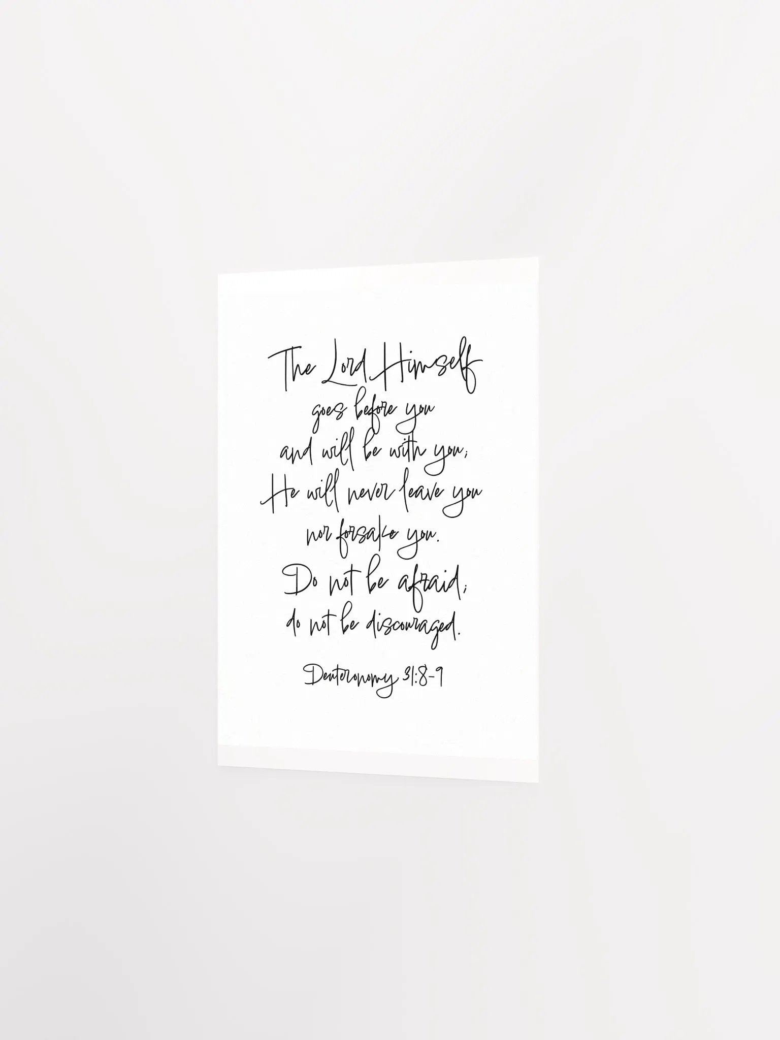 The Lord Goes Before You - Print product image (2)