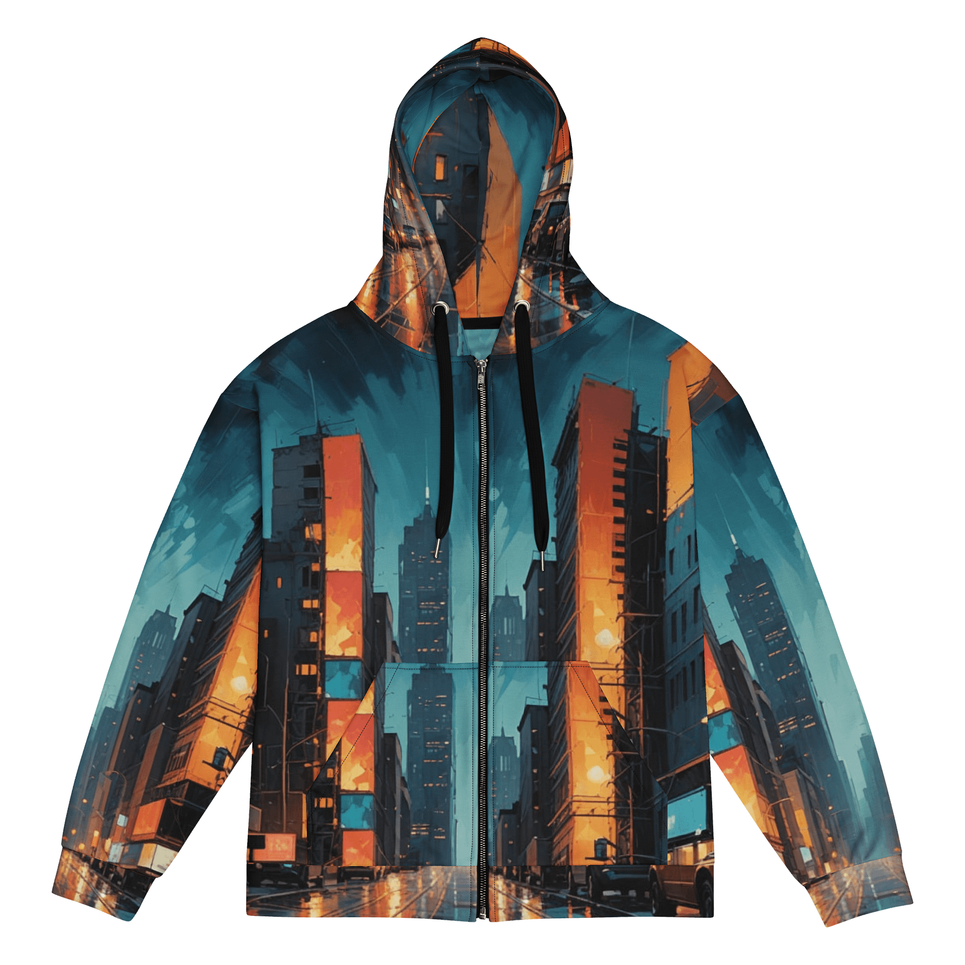Abstract City 2 unisex Hoodie product image (1)