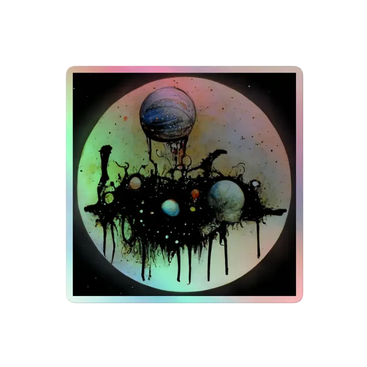 Cosmic Dreams Holographic Sticker Set product image (2)
