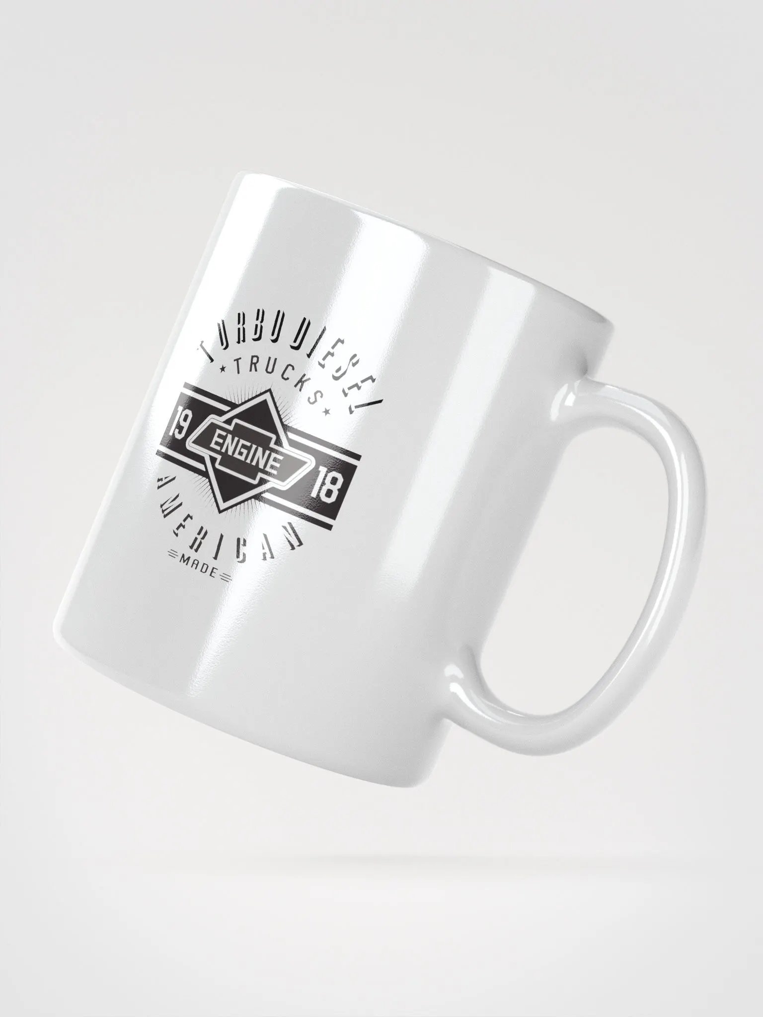 Engine 18-19 Logo White Mug product image (6)