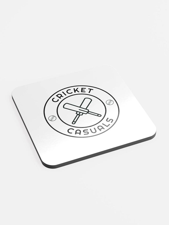 Cricket Casuals Coaster - White product image (2)