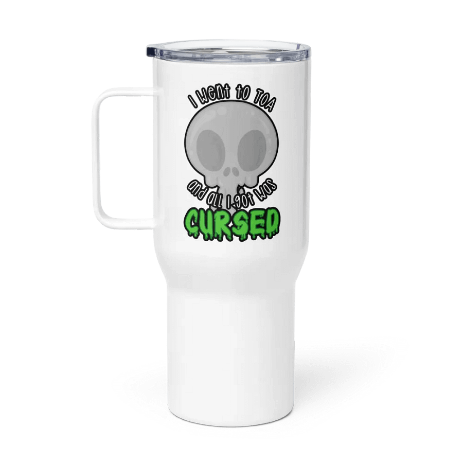 All I Got Was Cursed - Priest - Travel Mug w/Handle product image (1)