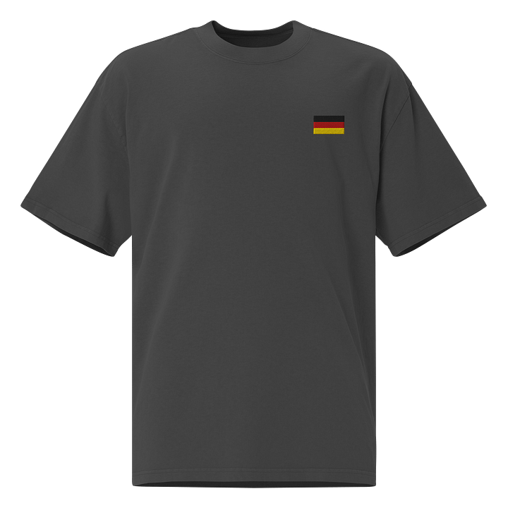 Deutsch Flag Vintage Oversized Tee product image (1)