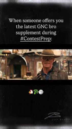 When someone offers you the latest GNC bro supplement during #ContestPrep. 
.
#Bodybuilding #Fitness #Diet #ChickenBroccoliRi...