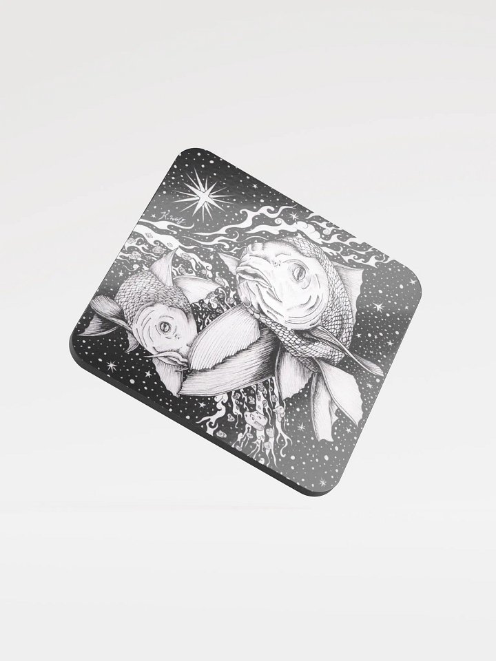 Pisces Zodiac coaster product image (1)