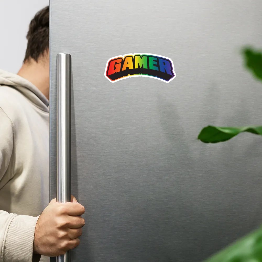 Gamer Rainbow Magnet product image (1)