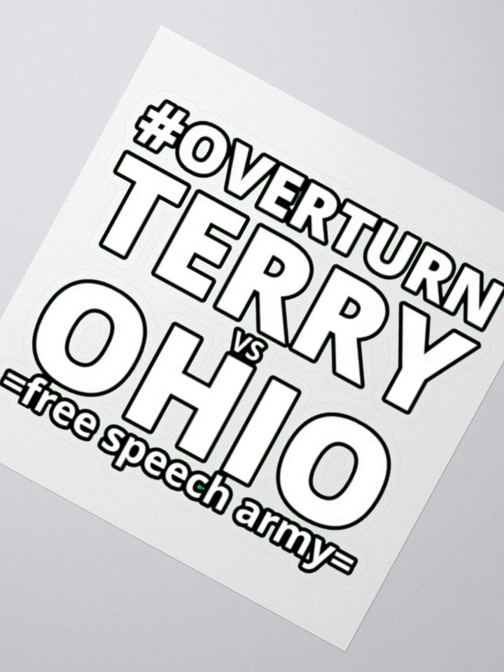 OVERTURN TERRY VS OHIO product image (2)