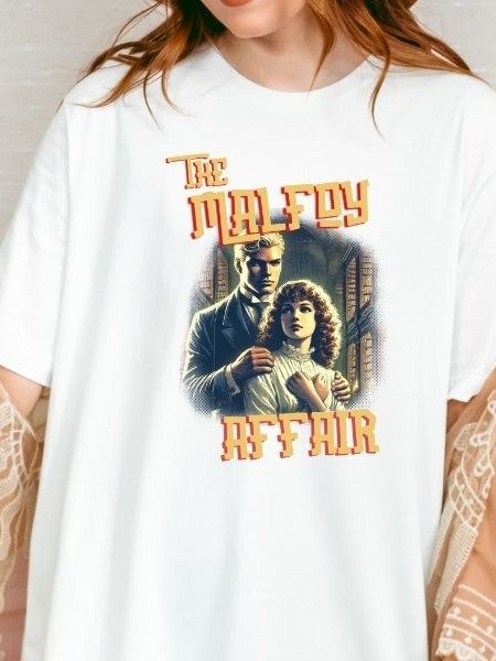 Dramione Fanfiction Vintage Pulp Mystery Harry Potter Shirt product image (9)