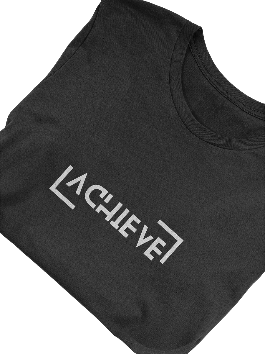 ACHIEVE Black T-Shirt product image (5)