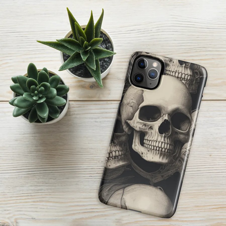 Skull Overlap iPhone® Snap Case product image (52)