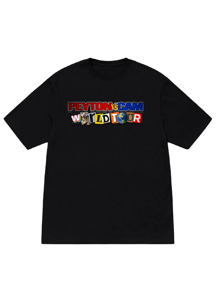 YSK TOUR TEE-BLACK product image (1)