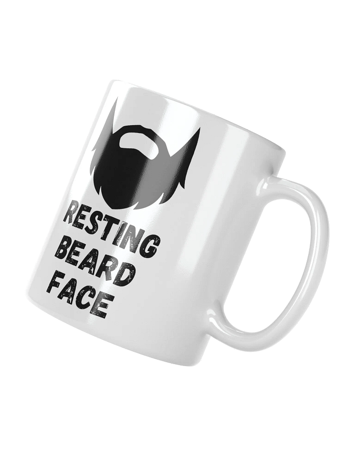 Resting Beard Face Mug product image (1)