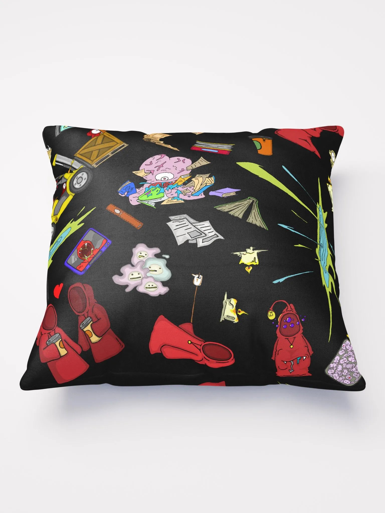 Portal-splosion Pillow - 4 of 4 product image (1)