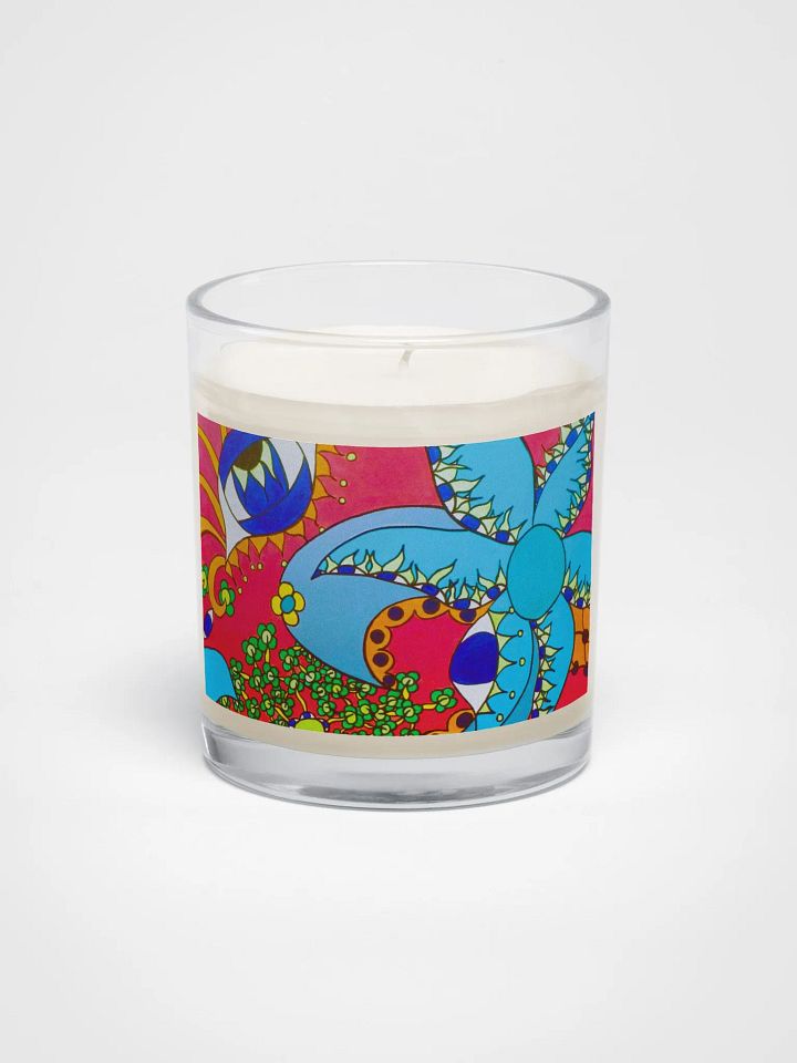 Whimsical Abstract Soy Wax Candle product image (1)