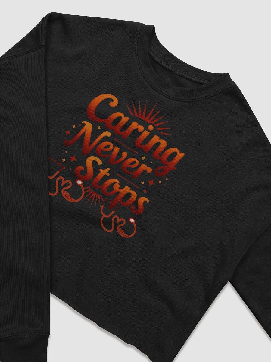 Nurse Appreciation Fleece Crop Sweatshirt product image (7)