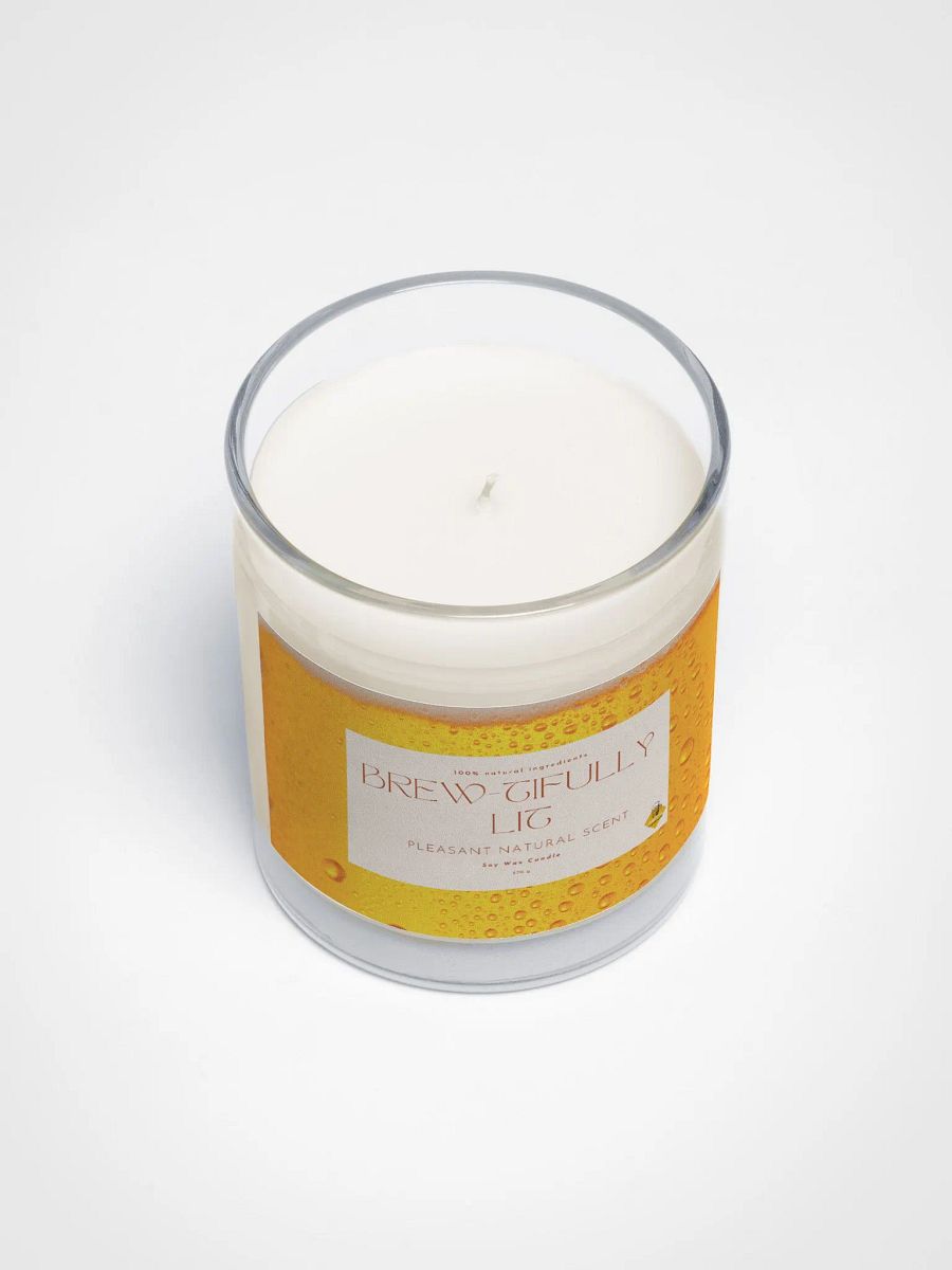 Brew-tifully Lit Soy Wax Candle product image (3)