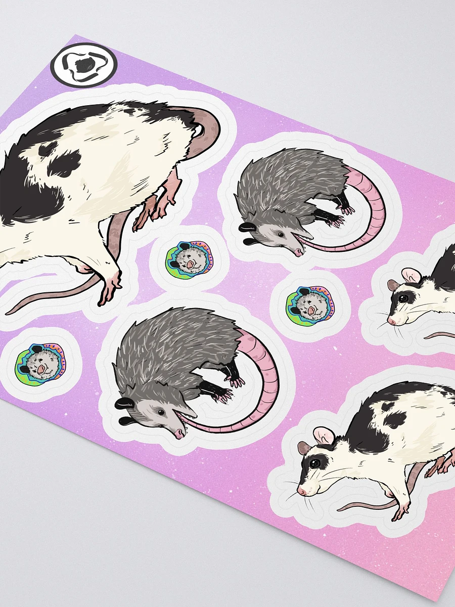 Rats and Possums sticker sheet product image (3)