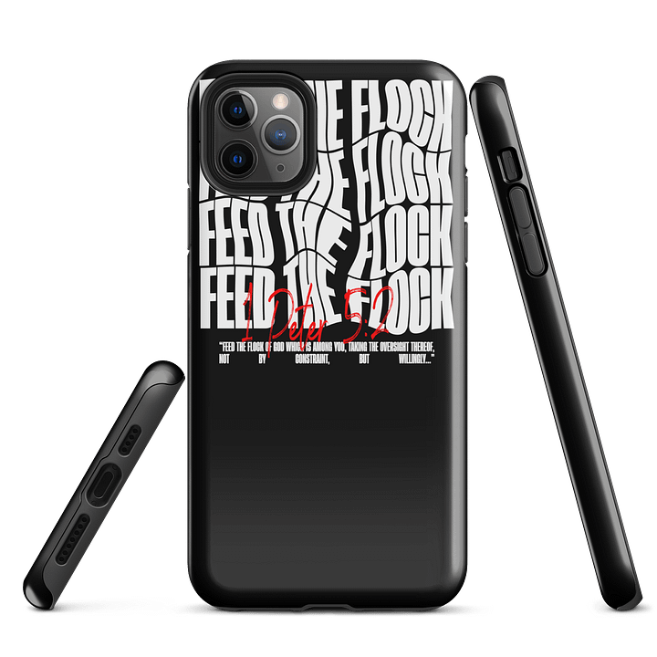 Feed the Flock iPhone® Tough Case product image (3)