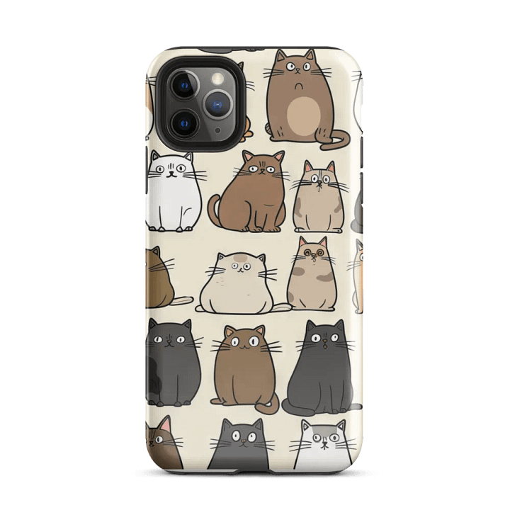 Chinee and Vashee Mad Cats Tough iPhone case product image (34)