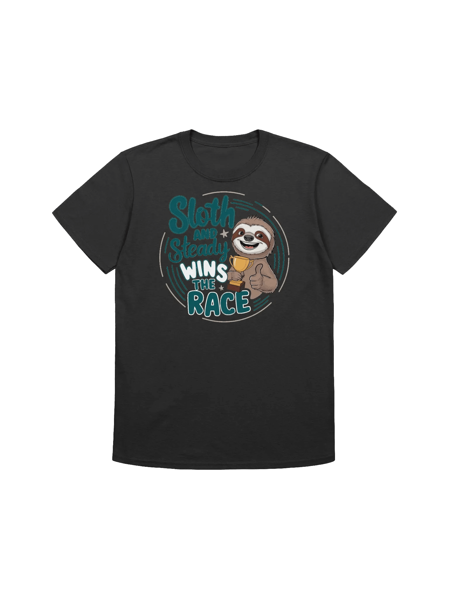 Sloth Lover - Triumph at a Sloth's Pace - Celebrating Steady Wins T-Shirt product image (4)